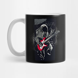 Guitarnout on the moon Mug